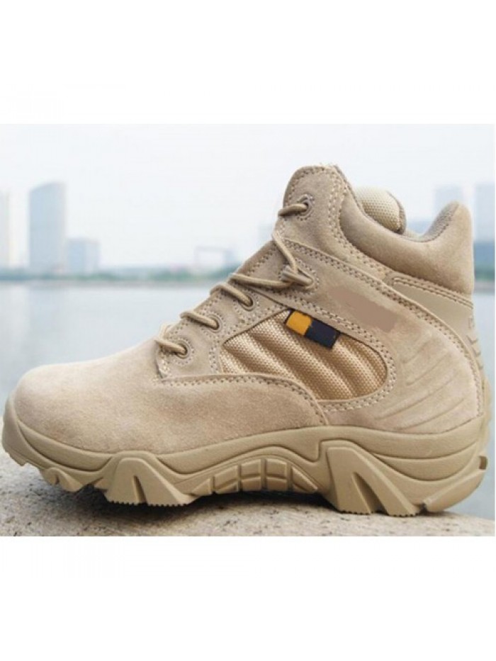 Men Military Boots Quality Special Force Tactical Desert Combat Ankle Boats Army Work Shoes