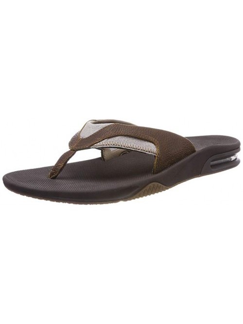 Men's Leather Fanning Sandal